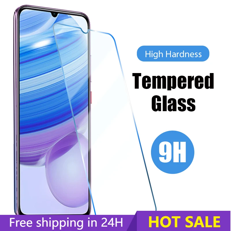 

9H Screen Protector For Xiaomi Redmi Note 10 9 8 7 6 Pro Max 5G 4G 10S Tempered Glass For K40 Pro Plus Protective Glass films
