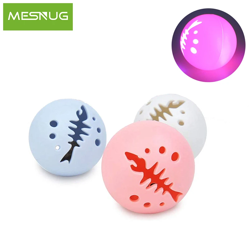 MESNUG 3 упаковки кошачий светильник шар Забавный вес нетоксичный колокольчик