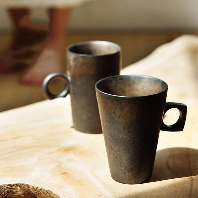 Новинка ВИНТАЖНАЯ фотография реквизит ретро посуда для напитков ручка чашка еды