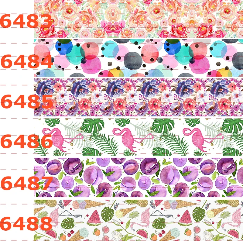 10 ярдов красивая лента с цветочным рисунком розовая принтом корсажная