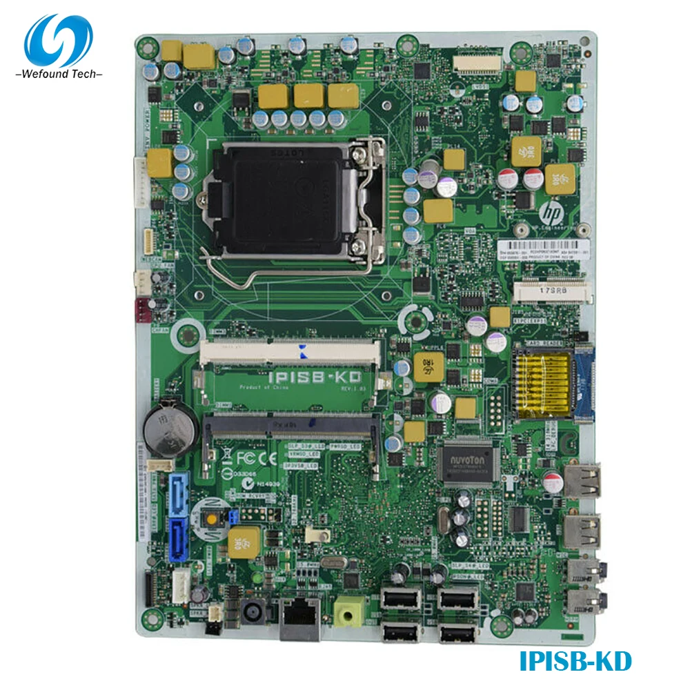 100% рабочая настольная материнская плата для HP IPISB-KD 8200 AIO 647281-001 655876-001 656564-000