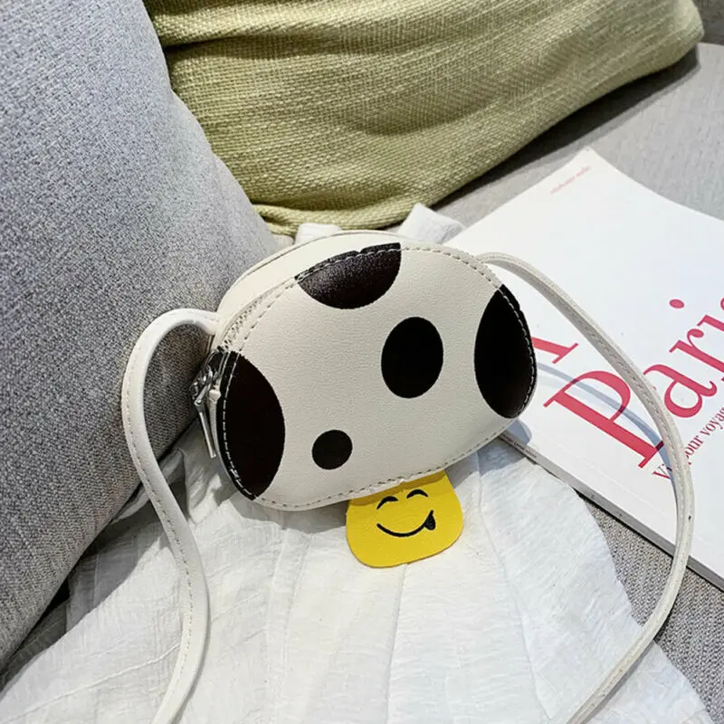 Женская/Детская сумка через плечо мини-кошелек с монетницей в виде гриба из