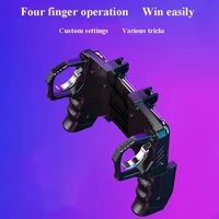 metal pubg controller joystick for pubg mobile trigger gamepad for iphone android phone shooting game