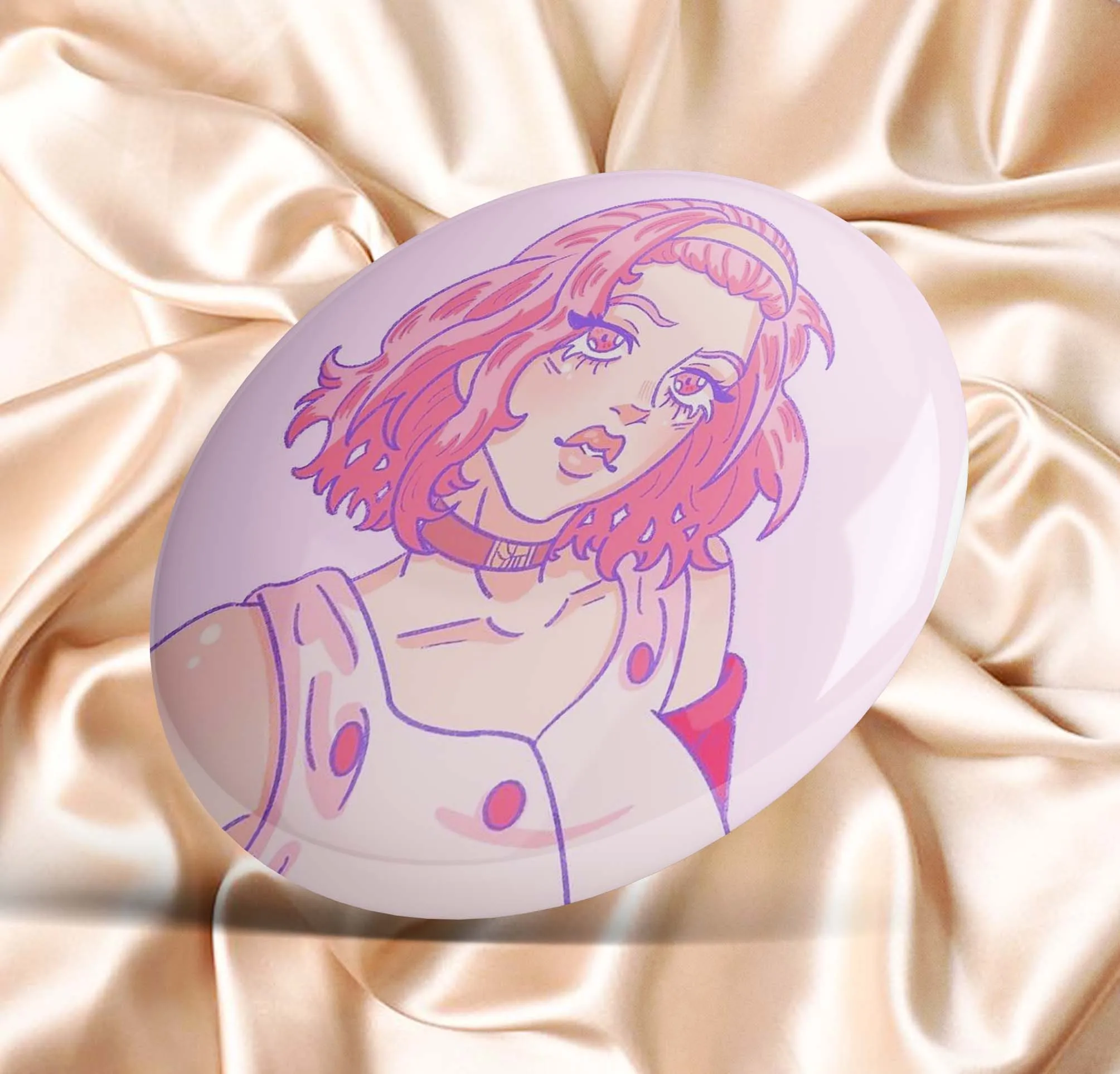 

Reimi Soft Enamel Pin Cute Lover Fashion Collar Badge Creative Women Brooch Gift Cartoon Funny Jewelry Decor Clothes Hat