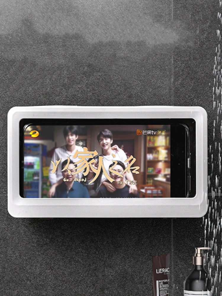 

Настенный водонепроницаемый держатель для телефона с сенсорным экраном