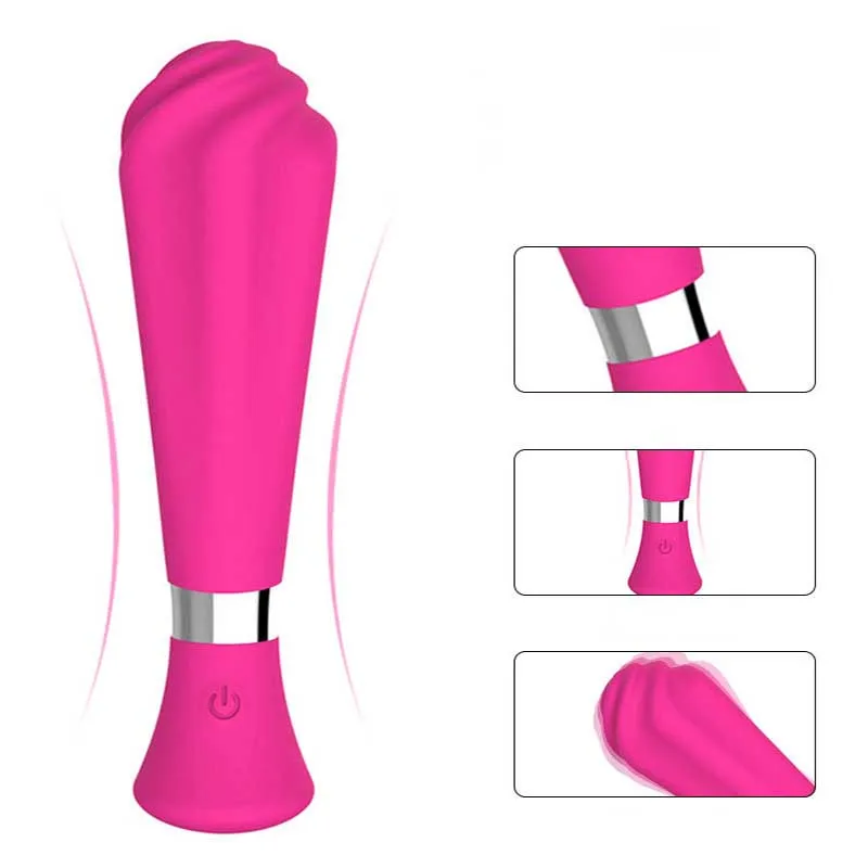 Силиконовый G Spot Стимулятор клитора Секс вибратор AV в виде волшебной палочки 10