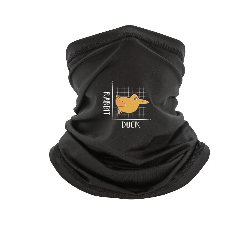 Кролик Утка шарф смешная вирусная Иллюзия графика шутка вечерние ринка подарок