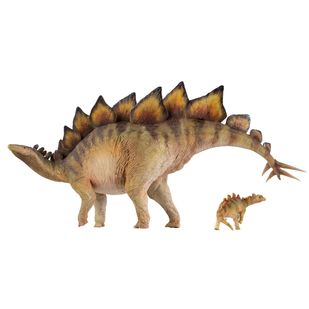 PNSO-Serie de museo de dinosaurios: Stegosaurus Biber & Rook 1:35, modelos de arte cient&iacute;fico-4