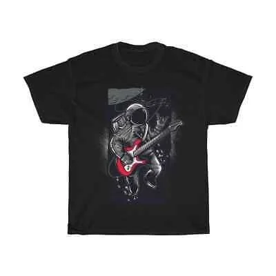 

Astronaut Rock star in Space with Guitar T-Shirt