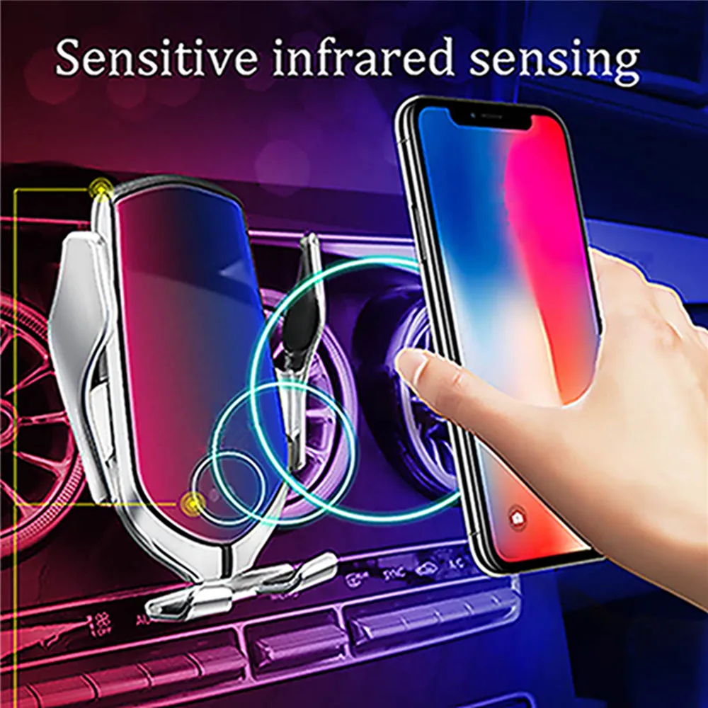 Держатель для телефона с автоматической беспроводной зарядкой Benz C-Class GLA CLA GLC GLE GLS