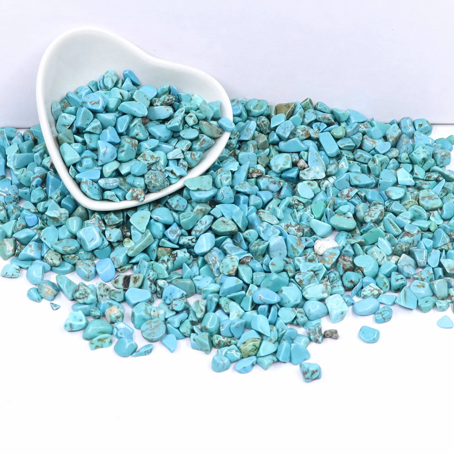 7-9 мм 200 г с добавлением цвета бирюза кристалл ремонт горный минерал образец