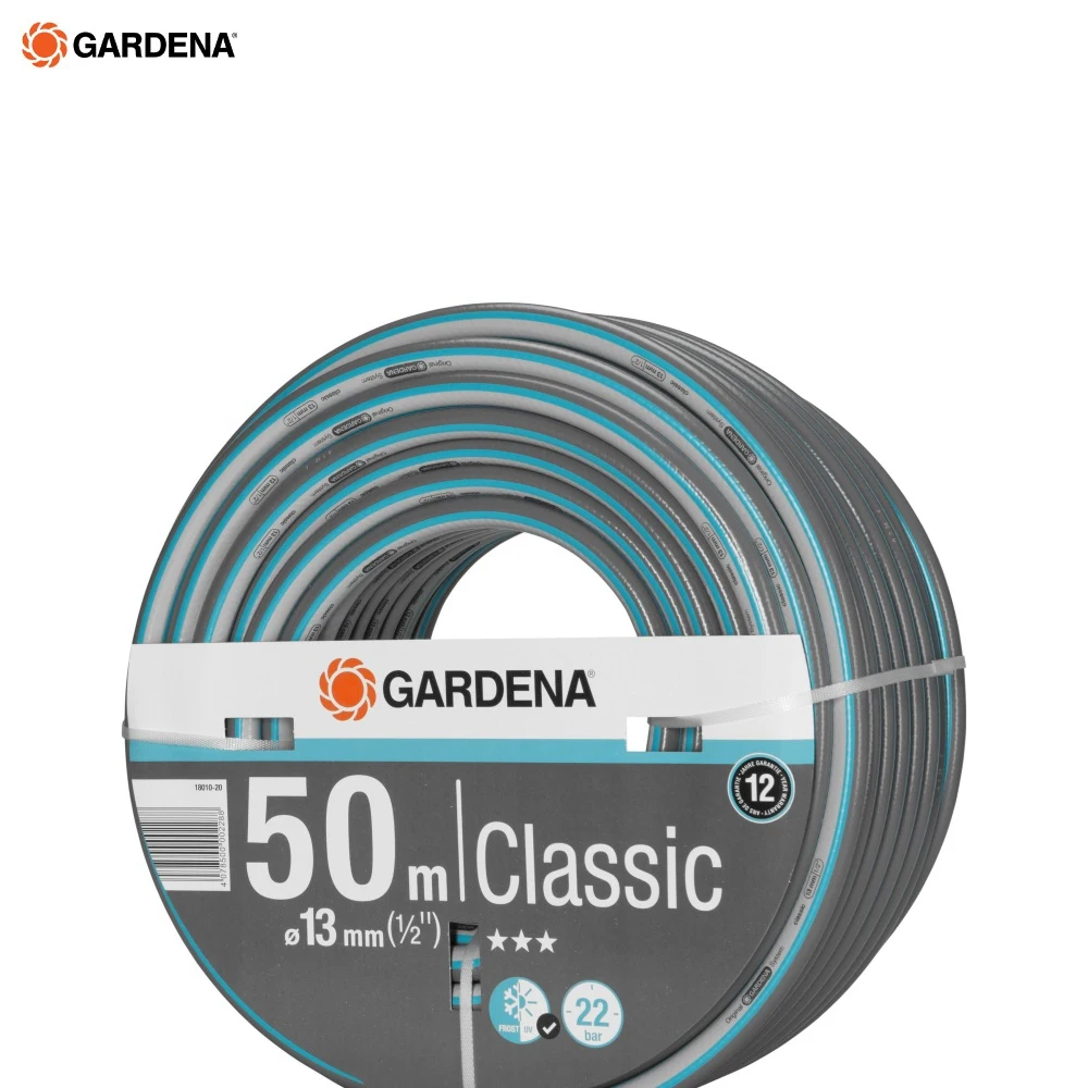Шланг Gardena Classic 1/2&quot 50м армированный (18010 20.000.00)|Садовые шланги и катушки| |