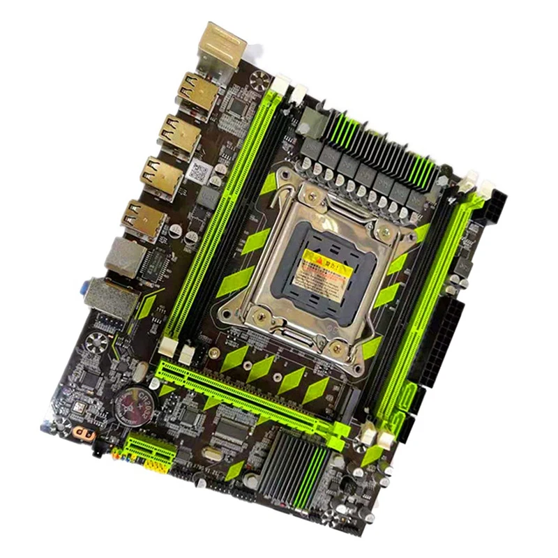 X79 Настольная компьютерная материнская плата 2011 Pin M.2 интерфейс поддерживает DDR3