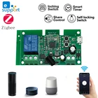 ZigBee релейный модуль умный светильник дистанционного Управление переключатель работы с eWelink Alexa Google Home SonoffTuya Smart Hub шлюз мост