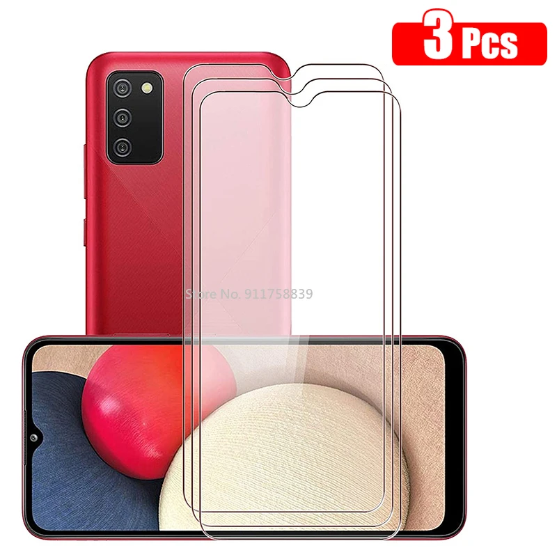 

Закаленное стекло 3 шт. для Samsung Galaxy A12 A02S M31 M31S M51 A52 A72 A42 A51 A21S A71 A41 A31 A20E A30S, защитная пленка для экрана