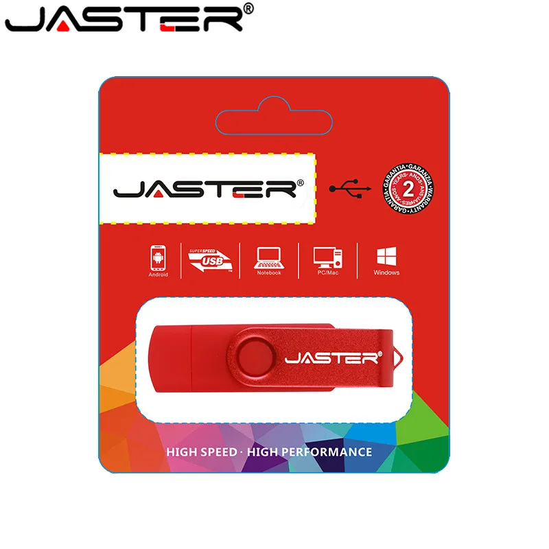 JASTER высокоскоростной OTG 64 ГБ 32 USB 2 0 флеш накопитель 4 8 16 карта памяти для NI 1