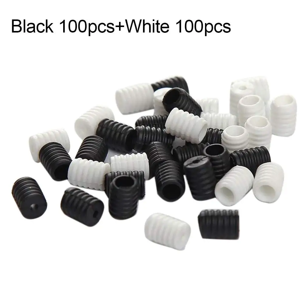 200 шт. шнур с замком спиральные переключатели для шнурка эластичная