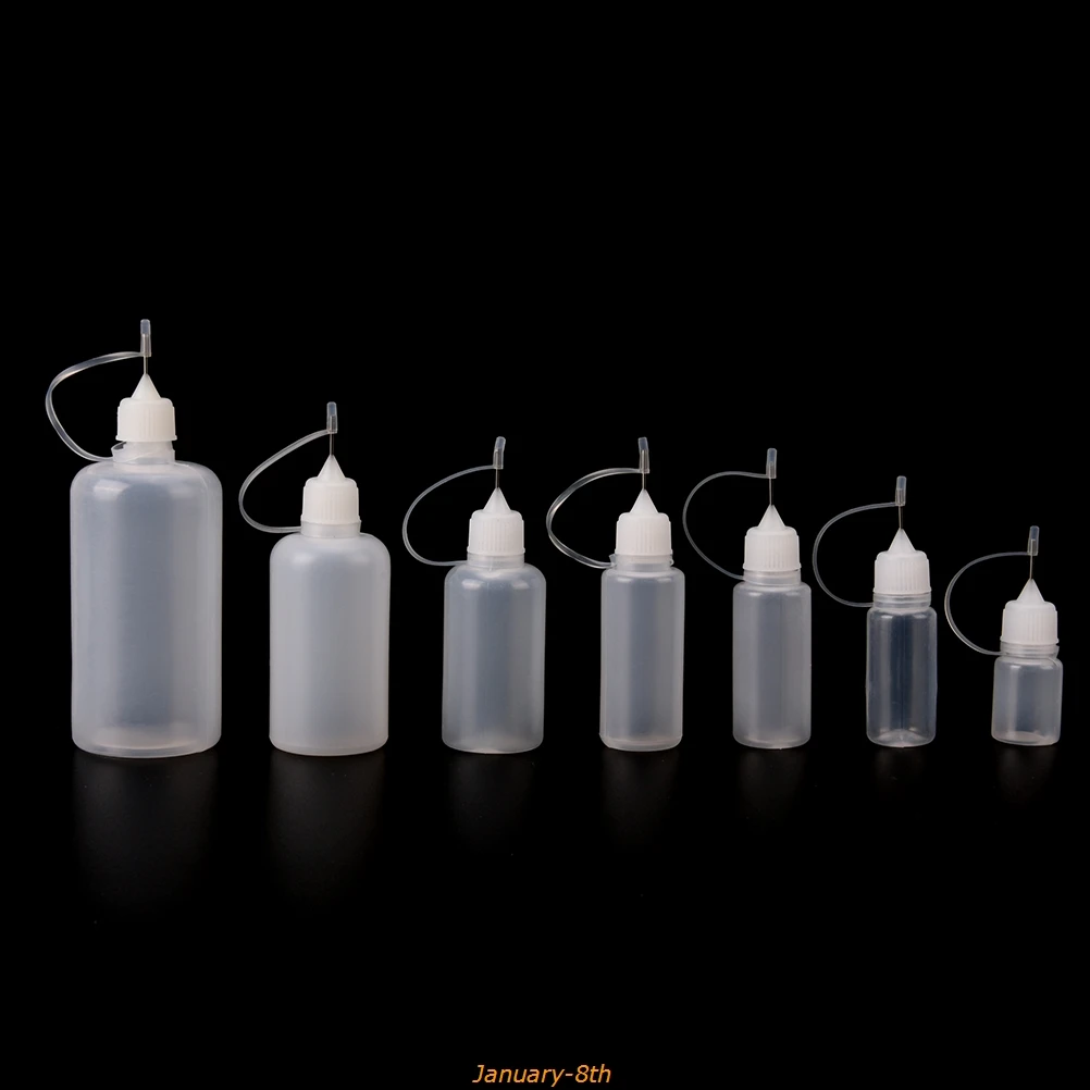 

Пластиковый контейнер для жидкости с иглами, 5/10/15/20/30/50/100 мл из полиэтилена, практичная бутылка с иглой для сигар, дорожная капельница, конте...