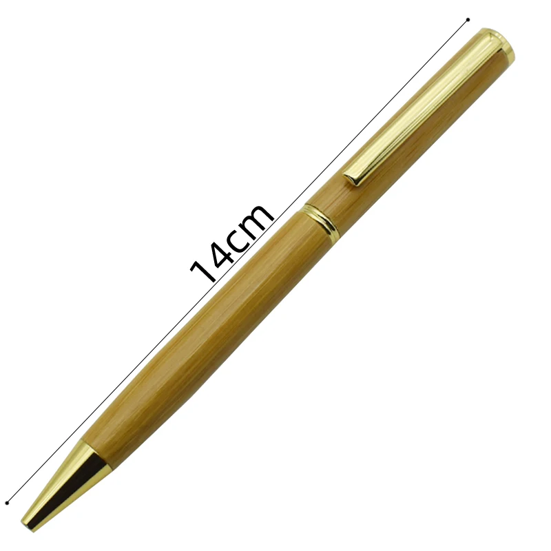 Бамбуковые солнечные очки ручной работы шариковая ручка черные голубые чернила