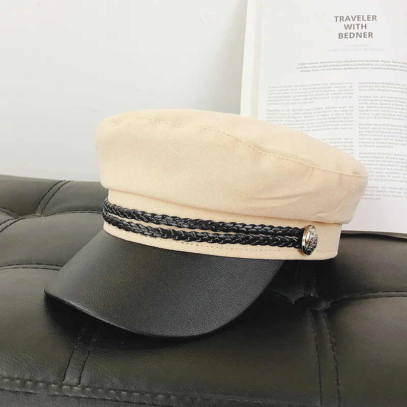 Осенне зимняя военная шапка из искусственной кожи и шерсти для мужчин женщин