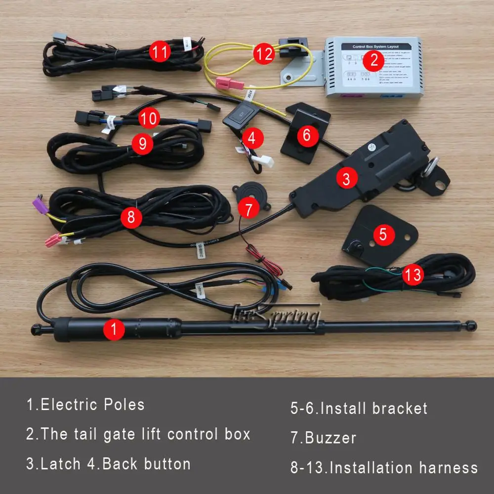 Автомобильный Электрический подъемник для кадилака ХТС с дистанционным