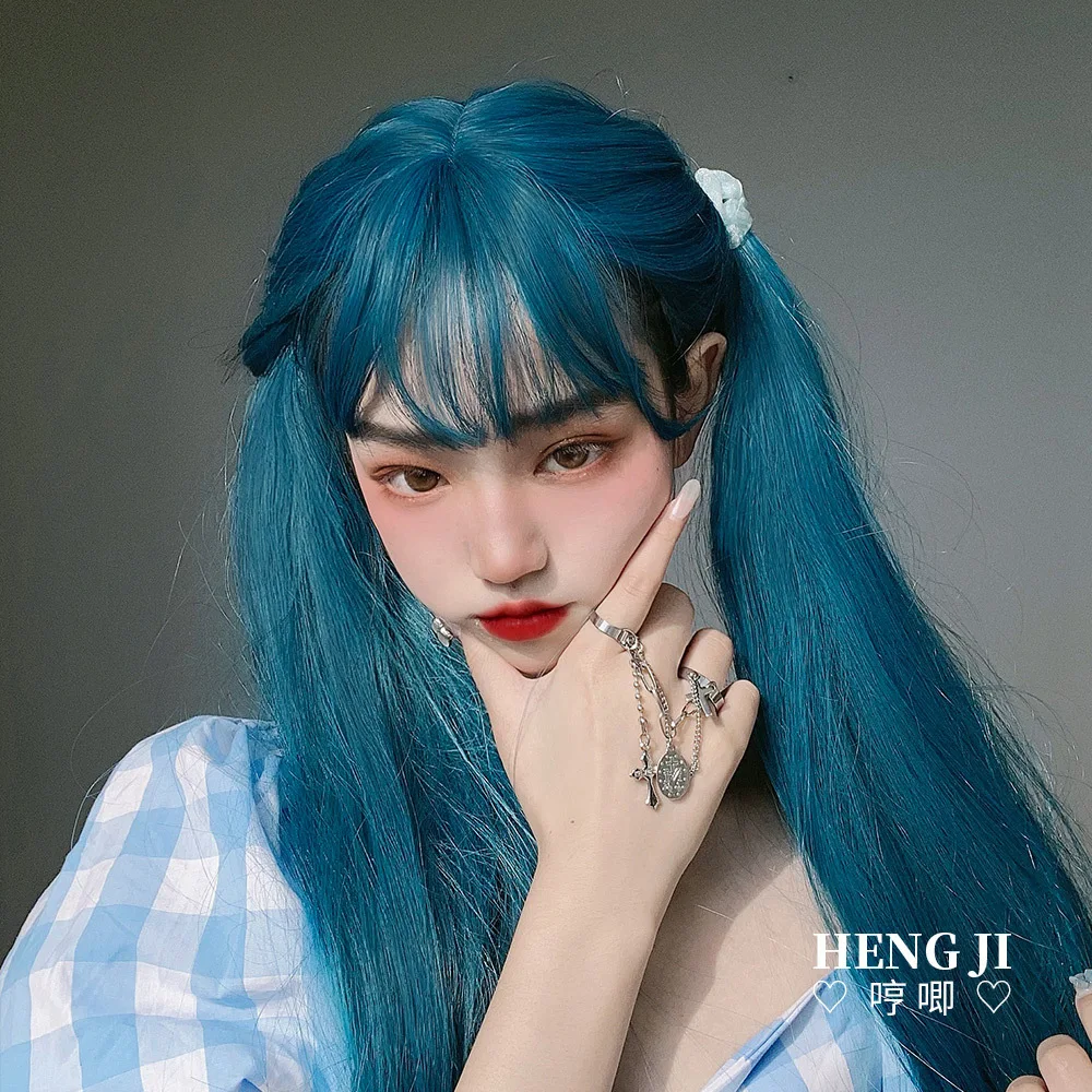 Женские длинные прямые волосы как у интернет-знаменитостей натуральные