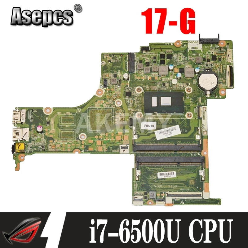 Asepcs 830597 501 для ноутбука HP Pavilion TPN Q15915 AB238TU материнская плата 601 X1BD DAX1BDMB6F0 с i7