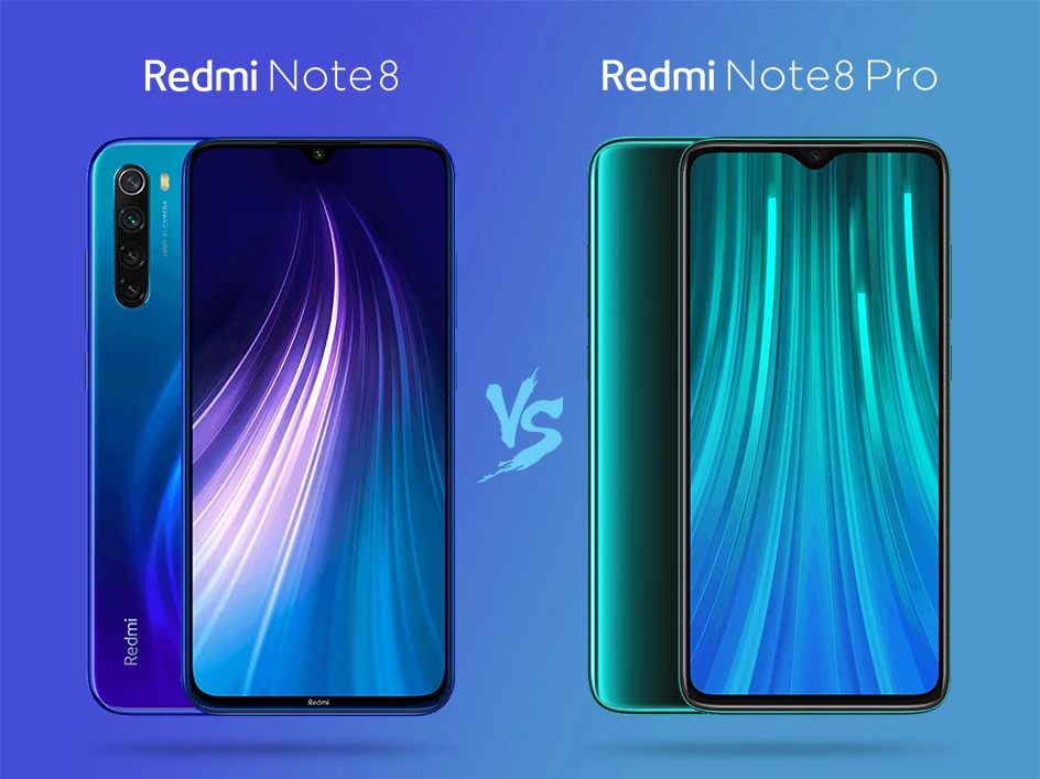 Redmi Note 8 Pro Xiaomi Глобальная версия 6 ГБ 64 ГБ / 128 ГБ Смартфон G90T Octa Core 6,53 ”64-мегапиксельная 4500 мАч NFC Мобильный телефон Android