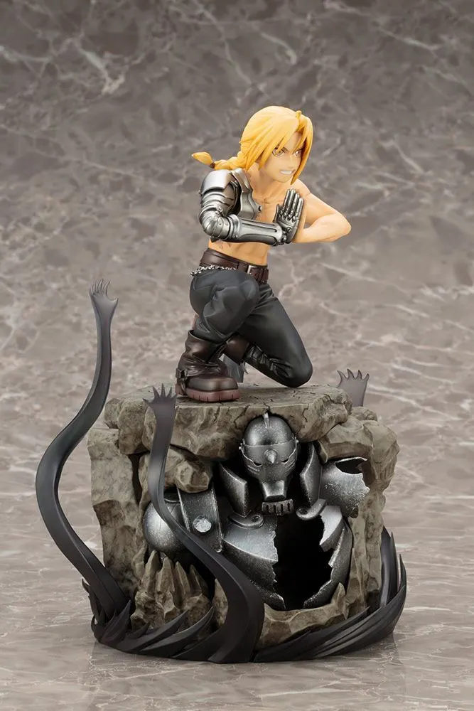 

[Funny] 22cm Fullmetal Alchemist Auto Mail Edward Elric Alphonse Elric Japanese Manga PVC Action Figure Collectible Model Toy