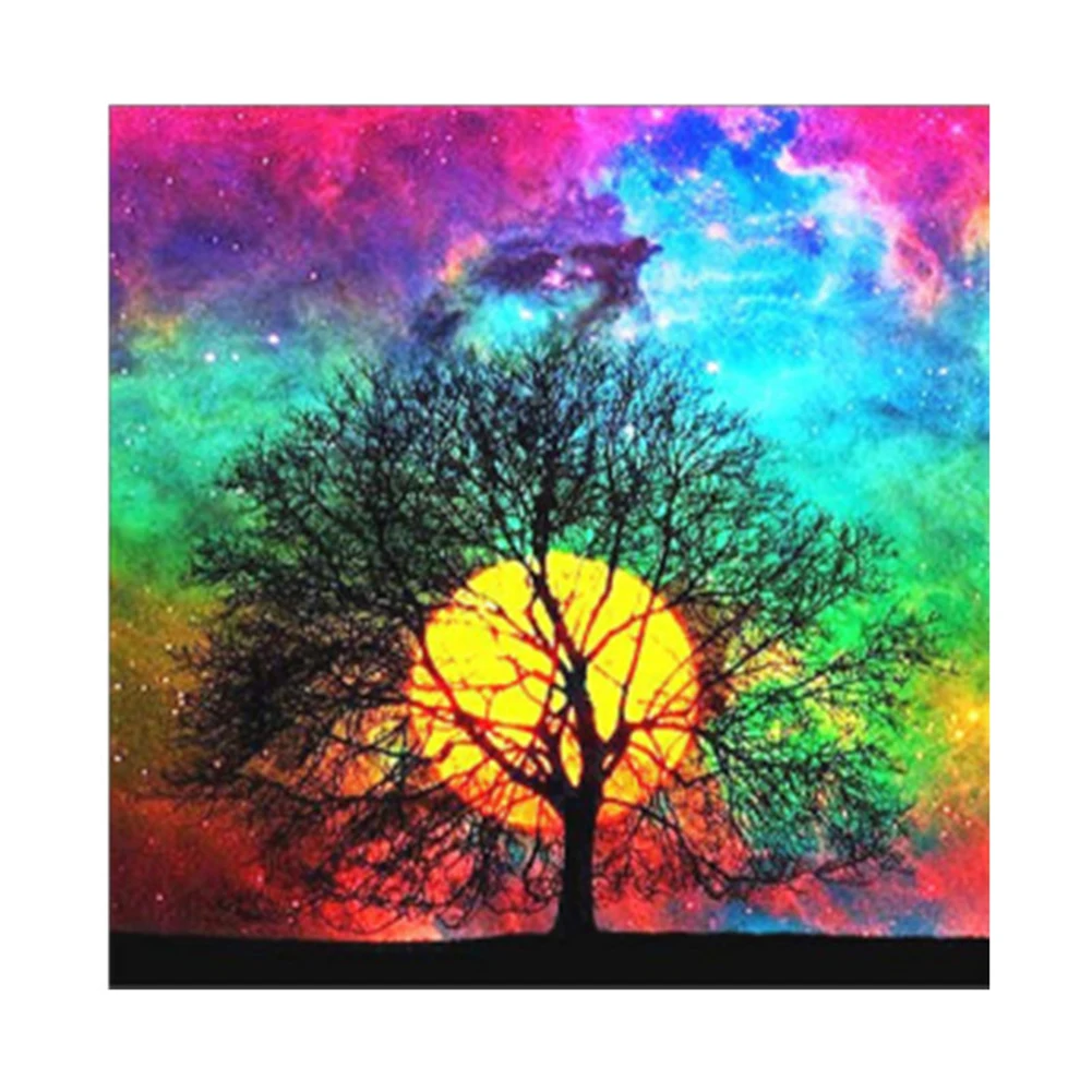 Алмазная живопись вышивка крестиком Набор для творчества домашнее настенное