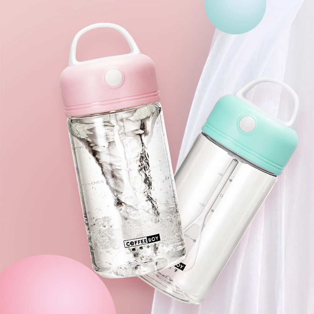 

380ML Electric Protein Stirring Cup Coffee Cup Tritan Shaking Cup Magnetic Stirring Water Bottle Kitchen Drinking Utensil Bottle