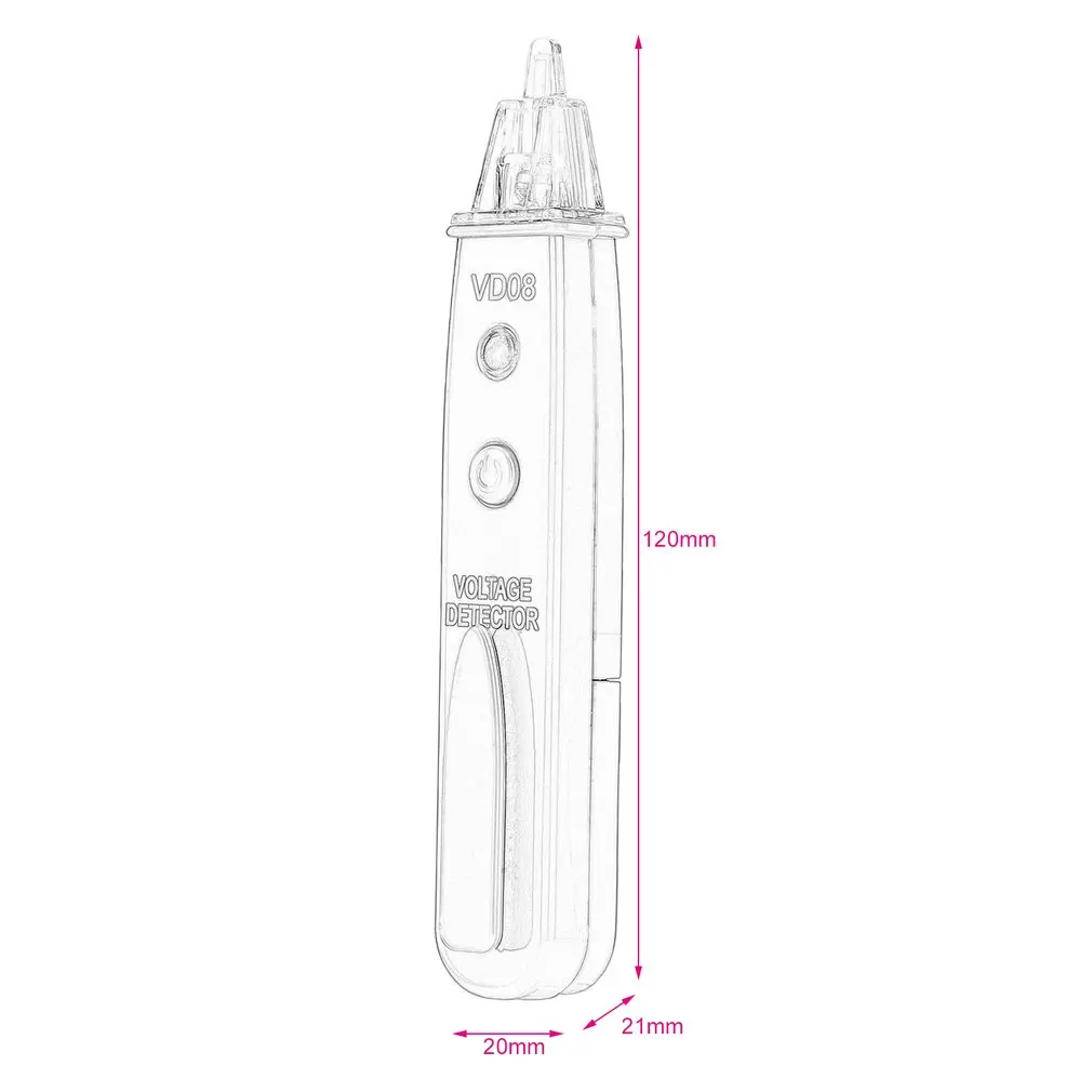 

New Non Contact Voltage Detector / Electric Detector Pen With LED Light Button AC Circuit & Voltage Tool Voltage Tester Pen Kit