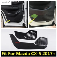 lapetus car door anti kick pad protection anti scratch side edge film protector stickers accessories for mazda cx 5 2017 2022