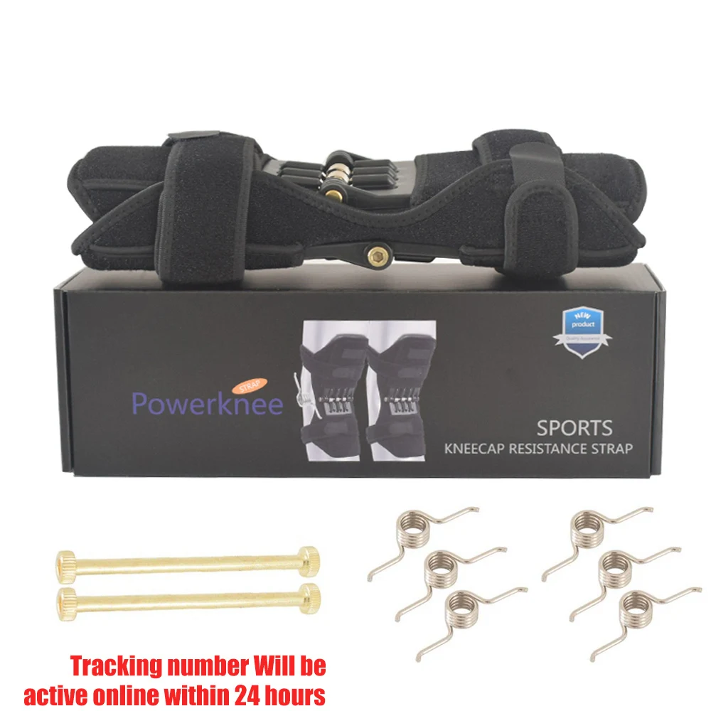 Наколенник booste PowerLift мощный спортивный наколенник с пружинным