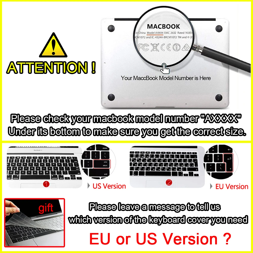 MTT матовый чехол для ноутбука Macbook Air 13 6 2022 кристально жесткий Pro 14 15 16 с сенсорной