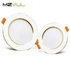 Светодиодный вниз светильник 3 Вт, 5 Вт, 9 Вт, 12 Вт, встраиваемый круглый светодиодный потолочный светильник AC 220V 230V 240V Освещение в помещении светильник ing теплый белый холодный белый точечный светильник