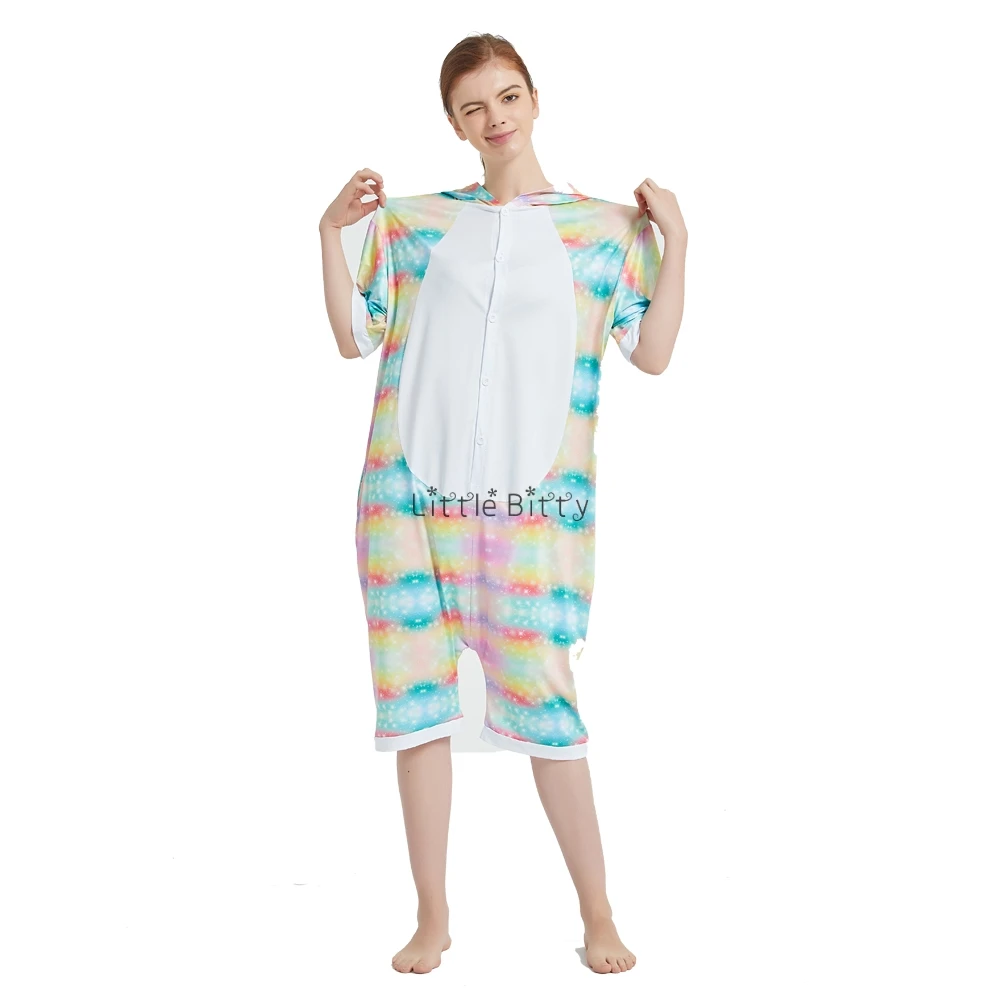 Кигуруми пижамы для мамы и детей комбинезон милая цельная Пижама пижама с