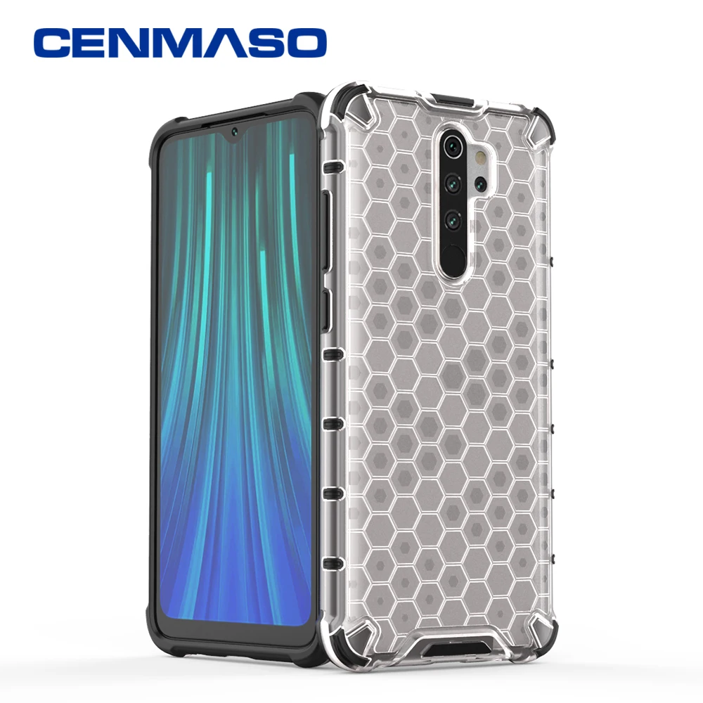 Сотовая защита для Xiaomi Redmi Note 8 Pro Чехол прозрачная гибридная силиконовая броня для Redmi Note 8 7 6 5 7A Pro задняя крышка