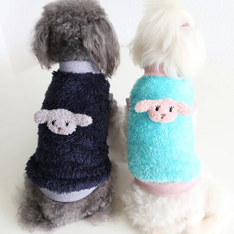 Женский свитер флисовое пальто для собак одежда маленьких толстовки жилет