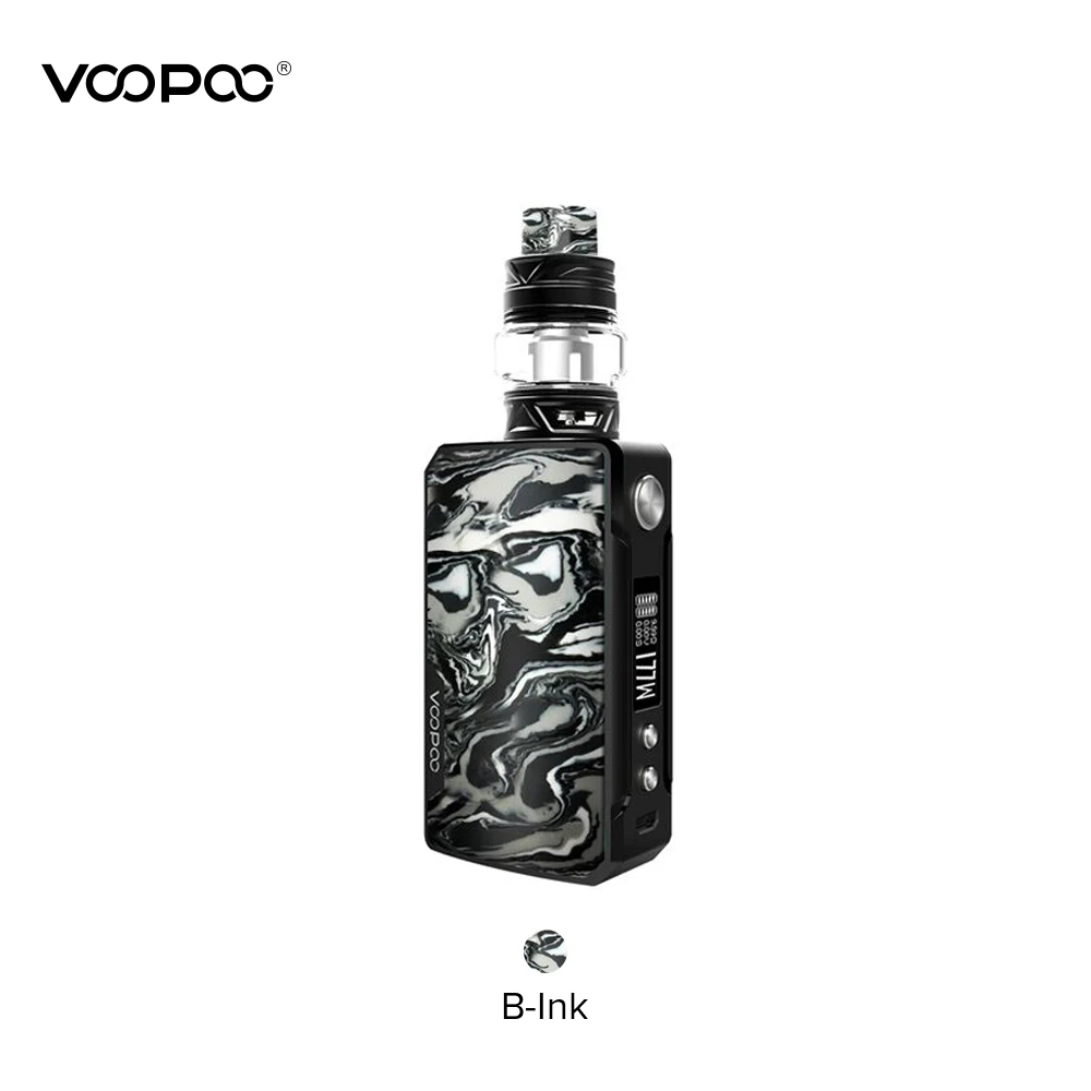 VOOPOO DRAG 2 Коробка мод 5 мл Uforce T2 Танк Uforce U2 N3 катушка 177 Вт максимальный выход Электронная сигарета против Voopoo Drag Mini - Цвет: B-Ink