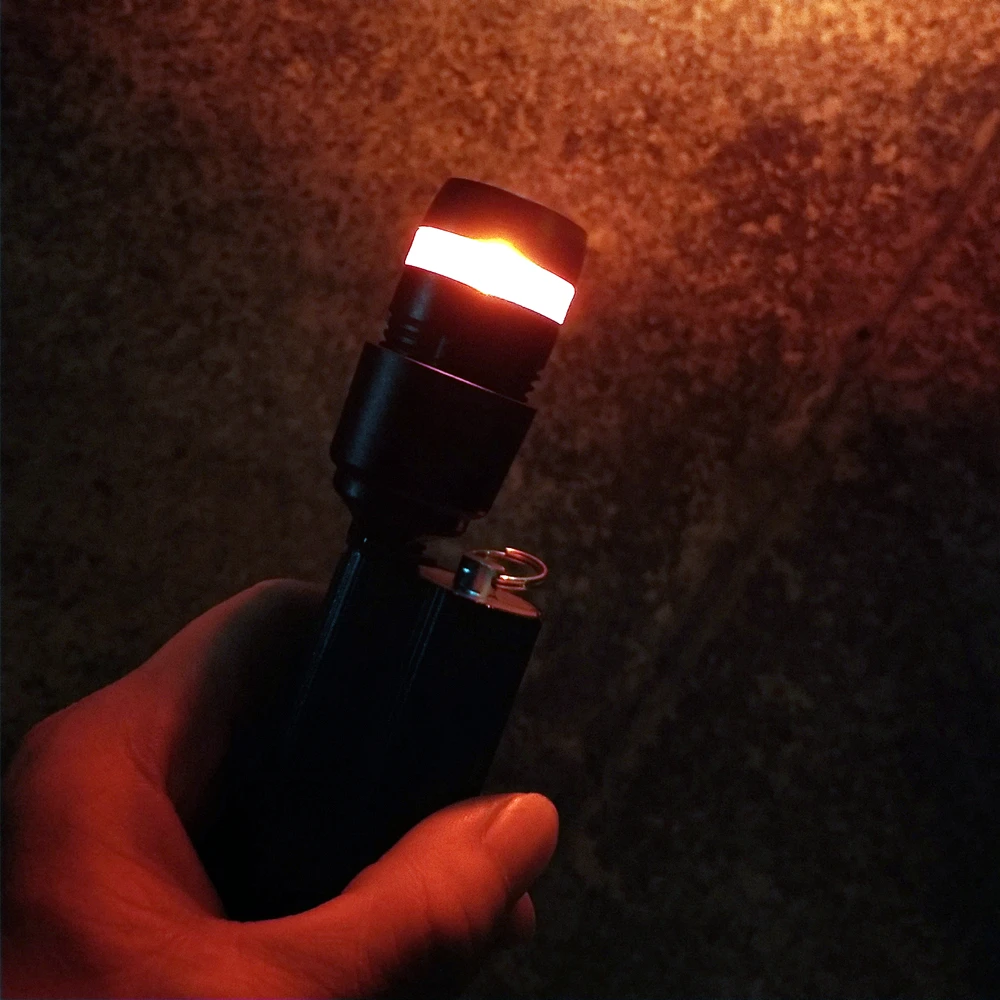

USB Portable Charging Lantern Computer Light Lamp USB interface Mini zoom Flash Light Q5 Linterna Torch By Power Bank