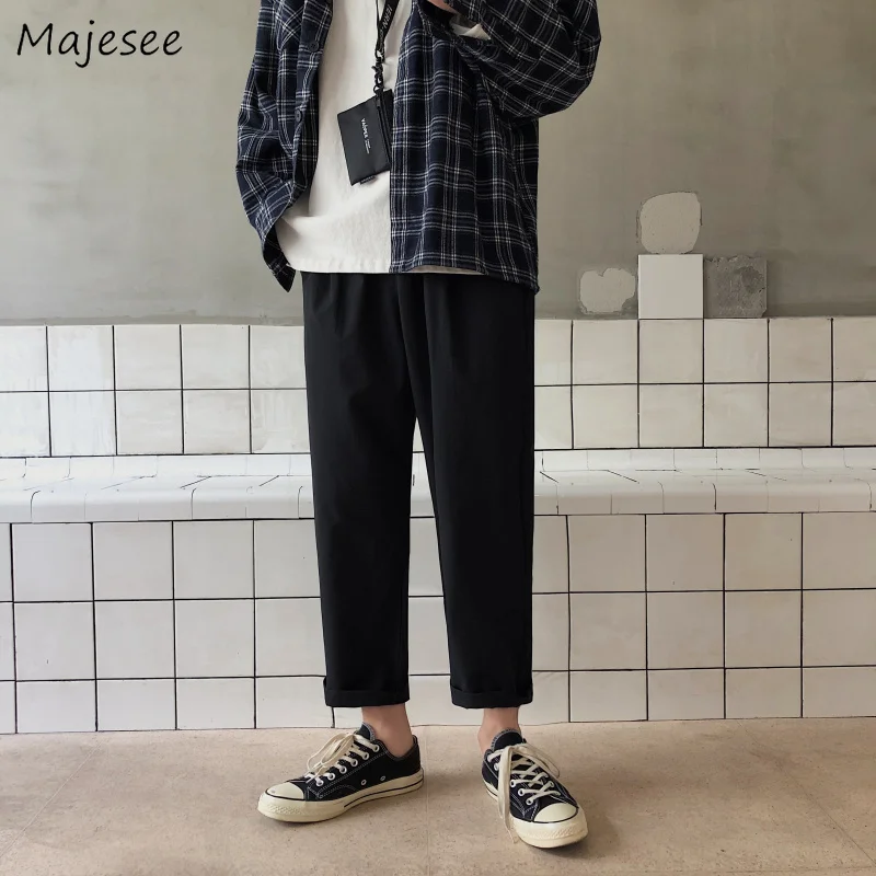 

Брюки мужские, прямые, до щиколотки, универсальные, большие размеры 5XL