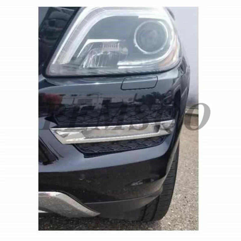 1 комплект новый передний левый боковой бампер и хромированный гриль светильник