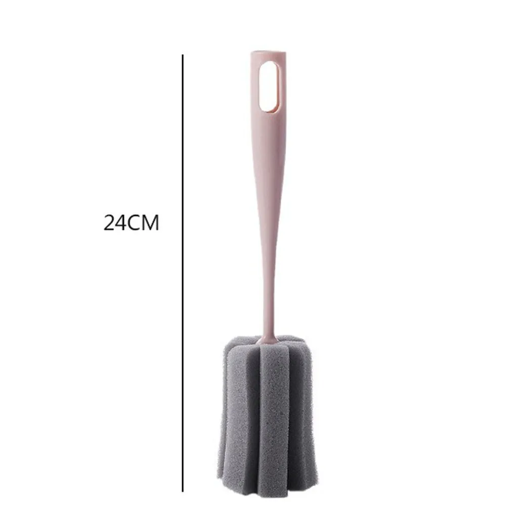 

Absorbent Cup Brush Cleaning Power Long Handle Cup Brush Gray Long Gray Short