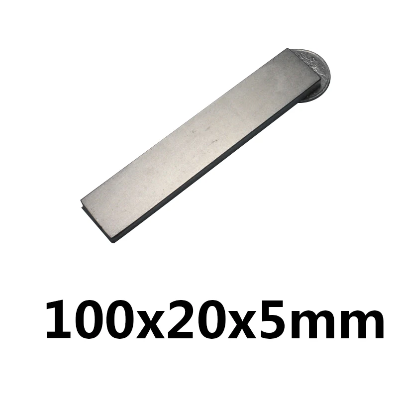 Редкоземельные магниты 100x20x5 1 ~ 20 шт. 100 мм x прямоугольные постоянный неодимовый
