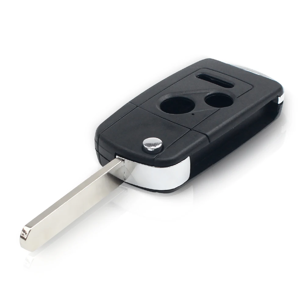 Сменный складной чехол KEYYOU для ключа-пульта с 2 + 1 кнопками Honda Odyssey LX Rigeline Accord CRV Civic