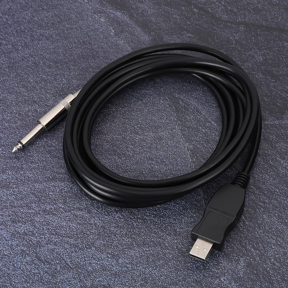 Портативный USB аудиокабель для гитары подключение к компьютеру|Кабели VGA| |
