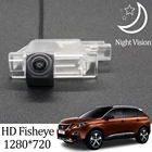 Owtosin HD 1280*720 рыбий глаз камера заднего вида для Peugeot 2008 3008 2013 2014 2015 2016 2017 2018 автомобильные аксессуары для парковки заднего хода