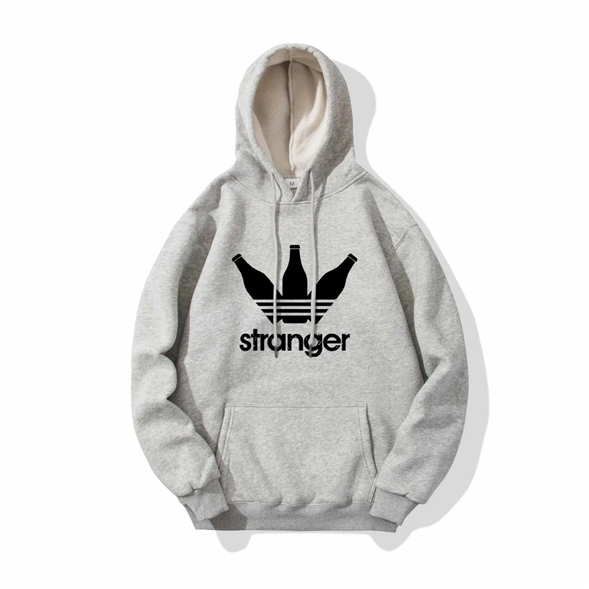 

2020 Spring Men's Hoodies Stranger Printed Hooded Sweatshirts Fashion Hip Hop Hoodies Streetwear Men Long Sleeve Sportswear