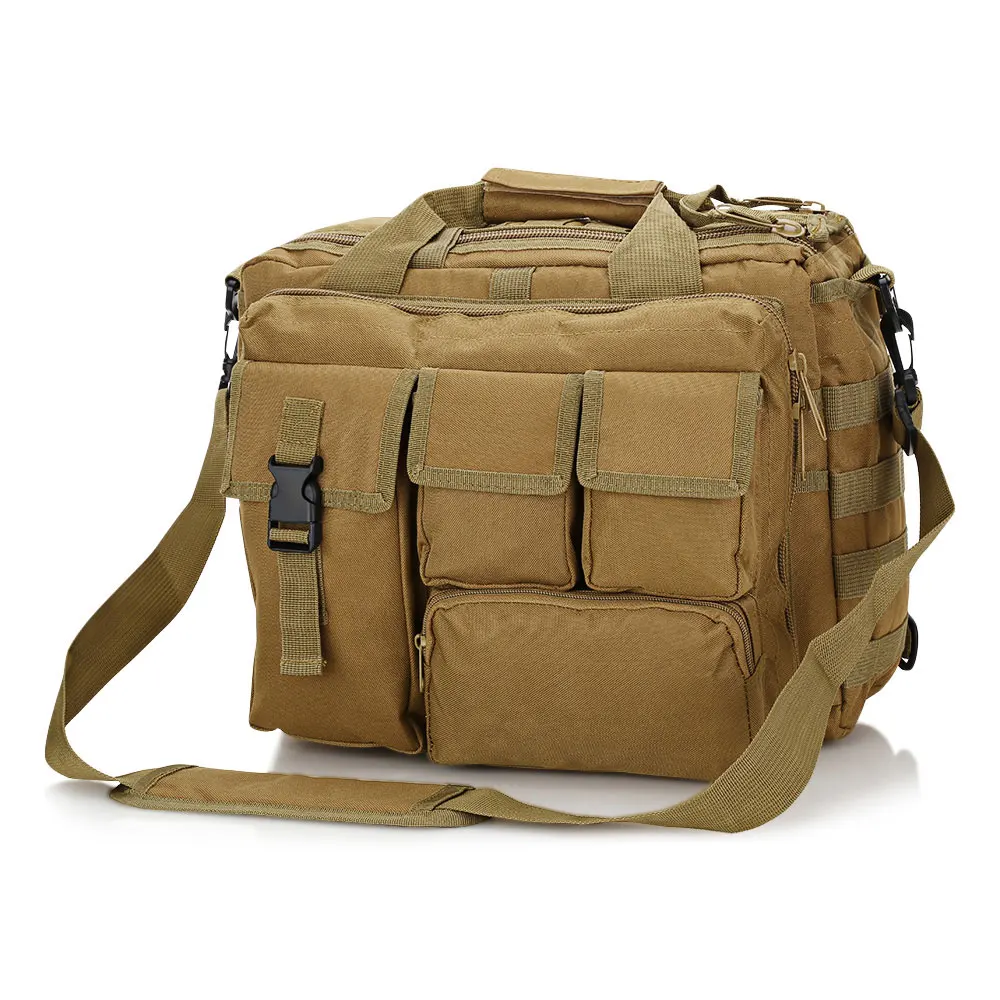 

Military Backpack Tactical Molle Nylon Messenger Shoulder Bag Laptop Handbags Briefcase Outdoor Multifunction Climbing Bag